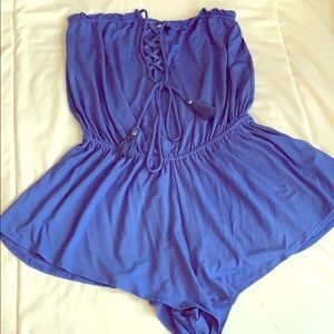Cute blue romper for beach/hangout/whatever